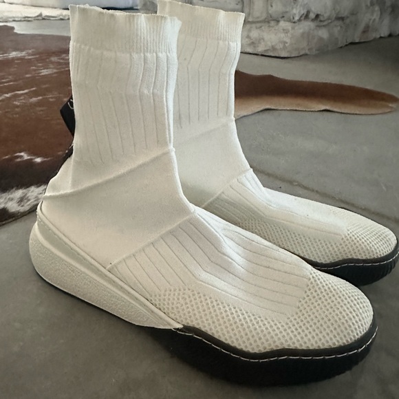 White Sock Sneakers - Picture 1 of 6